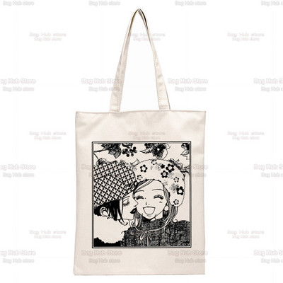 Nana Anime Γιαπωνέζικα Harajuku Manga Ren Honjo Τσάντες ώμου Casual Shopping Girls Handbag Γυναικεία Κομψή τσάντα από καμβά