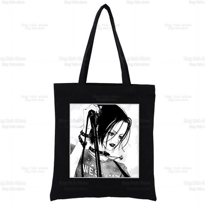 Nana Anime Γιαπωνέζικα Harajuku Manga Ren Honjo Τσάντες ώμου Casual Shopping Girls Handbag Γυναικεία Κομψή τσάντα από καμβά