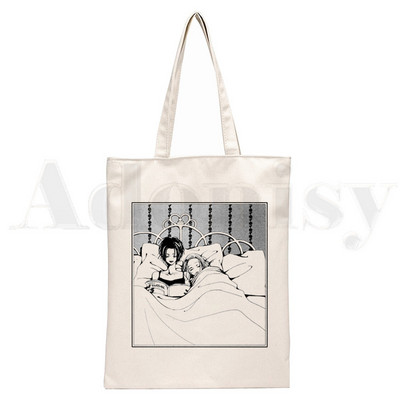 Nana Anime Γιαπωνέζικα Harajuku Manga Ren Honjo Τσάντες ώμου Casual Shopping Girls Handbag Γυναικεία Κομψή τσάντα από καμβά