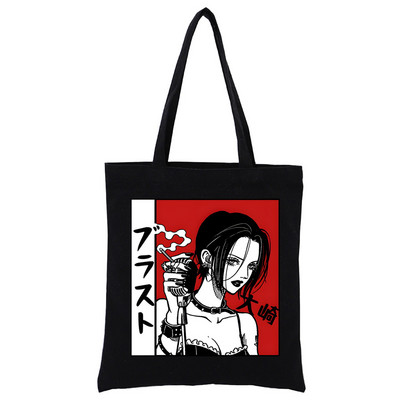Nana Anime Γιαπωνέζικα Harajuku Manga Ren Honjo Τσάντες ώμου Casual Shopping Girls Handbag Γυναικεία Κομψή τσάντα από καμβά