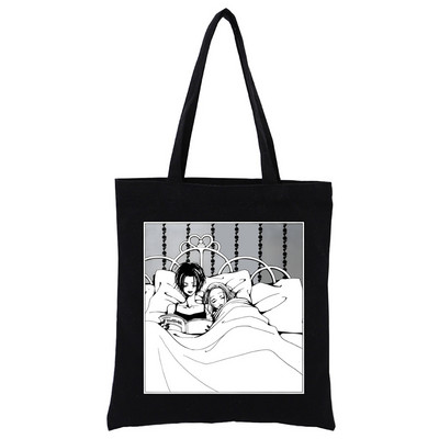 Nana Anime Γιαπωνέζικα Harajuku Manga Ren Honjo Τσάντες ώμου Casual Shopping Girls Handbag Γυναικεία Κομψή τσάντα από καμβά