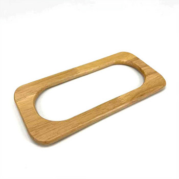 1 бр. Квадратни дървени каишки D-образна дървена дръжка за чанта Декоративни Направи си сам класически чанти Аксесоари Инструмент за смяна на чанти