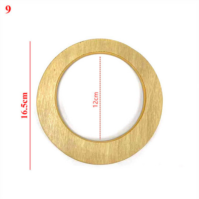 1 vnt. kvadratiniai mediniai dirželiai D formos medinio krepšio rankena Dekoratyviniai „pasidaryk pats“ klasikiniai krepšiai Priedai Rankinės krepšelio keitimo kūrimo įrankis