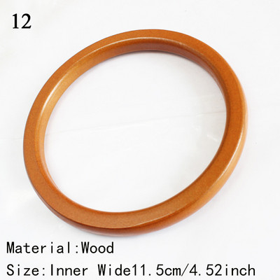 1 vnt. kvadratiniai mediniai dirželiai D formos medinio krepšio rankena Dekoratyviniai „pasidaryk pats“ klasikiniai krepšiai Priedai Rankinės krepšelio keitimo kūrimo įrankis