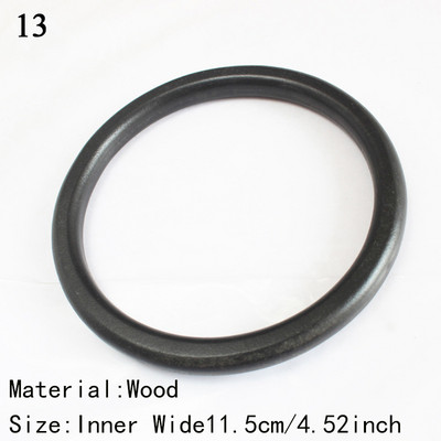 1 vnt. kvadratiniai mediniai dirželiai D formos medinio krepšio rankena Dekoratyviniai „pasidaryk pats“ klasikiniai krepšiai Priedai Rankinės krepšelio keitimo kūrimo įrankis