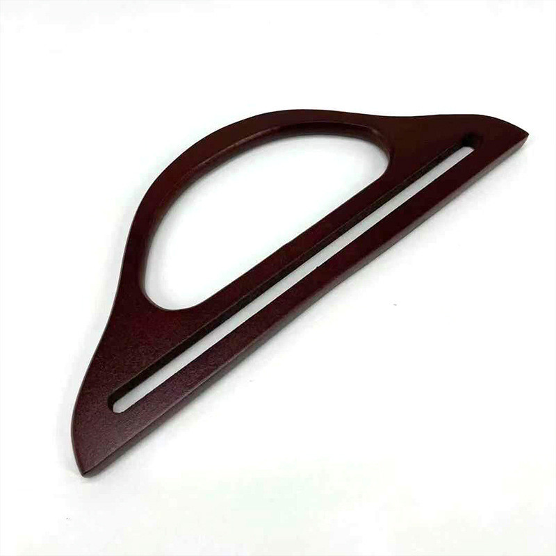 1 vnt. kvadratiniai mediniai dirželiai D formos medinio krepšio rankena Dekoratyviniai „pasidaryk pats“ klasikiniai krepšiai Priedai Rankinės krepšelio keitimo kūrimo įrankis