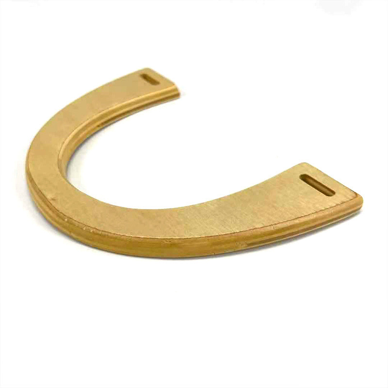 1 vnt. kvadratiniai mediniai dirželiai D formos medinio krepšio rankena Dekoratyviniai „pasidaryk pats“ klasikiniai krepšiai Priedai Rankinės krepšelio keitimo kūrimo įrankis