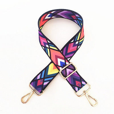 Obag Diy táskapánt női válltáska akasztó színes övtáska pánt kiegészítők állítható szivárványos kézitáska pántok dekoratív