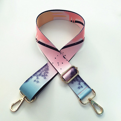 Obag Diy táskapánt női válltáska akasztó színes övtáska pánt kiegészítők állítható szivárványos kézitáska pántok dekoratív