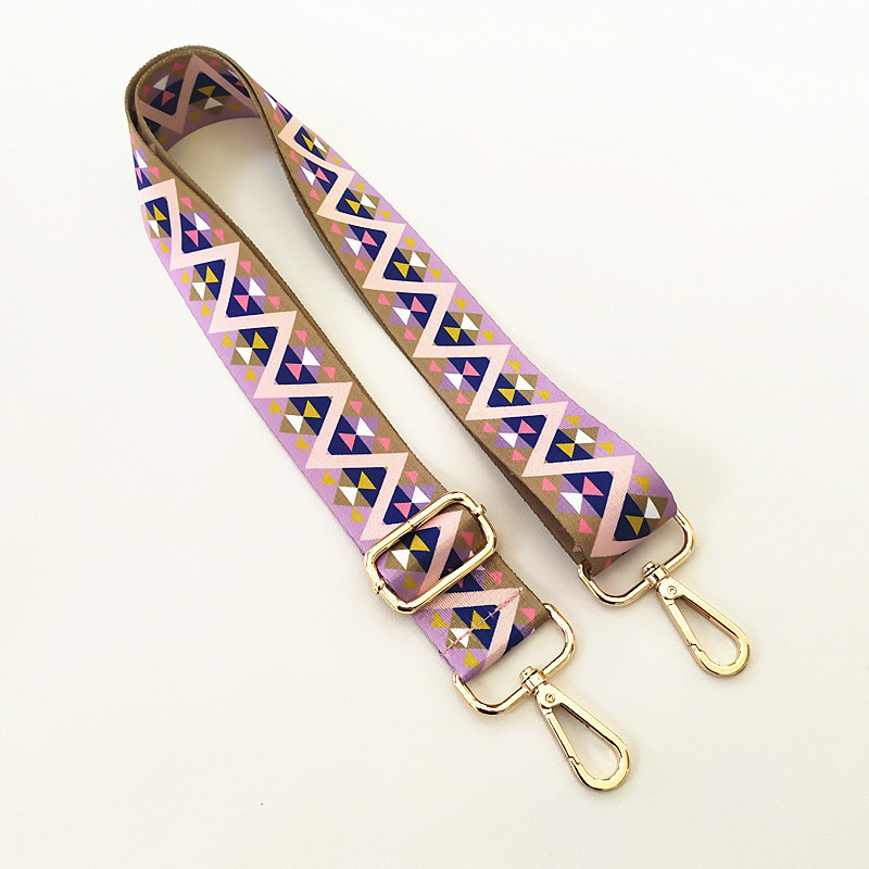 Obag Diy táskapánt női válltáska akasztó színes övtáska pánt kiegészítők állítható szivárványos kézitáska pántok dekoratív