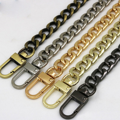 Steel Bag Chains 9mm DIY Detachable Replacement Purse Chain, Bag Belts Straps for Handbags Handle Accessories Shoulder Crossbody