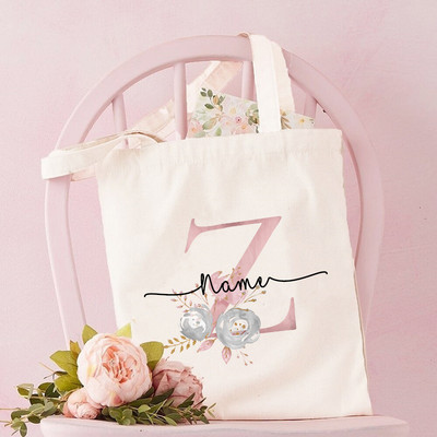 Personalizirane torbe za djeveruše, torbe za djeveruše, torbica s prilagođenim imenom, darovi za mladenku, mladenka, vjenčana torba za rame