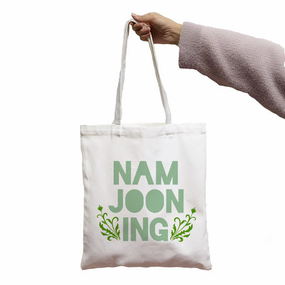 Kott Namjooning Harajuku Kawaii Print Women Shopper Bag Shopper White Women Moe ostlejate õlakotid Kandekott, Drop Ship