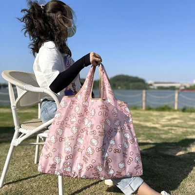 Genți de cumpărături reutilizabile 50 de lire XL, pliabile, lavabile, cu articole diverse Genți de umăr din pânză grea Genți de mână mari rezistente la rupere