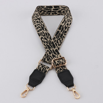 Ιμάντες τσάντας Leopard Γυναικεία τσάντα Ζώνη ώμου χιαστί λουράκι τσάντας Αντικατάσταση ρυθμιζόμενο λουράκι τσάντας εξαρτήματος ζώνη για τσάντες
