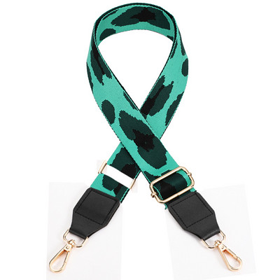 Leopardo krepšio dirželiai Moteriškos rankinės diržas pečių skersinio krepšio dirželio keitimas Reguliuojamas dirželis, krepšio dalis, aksesuaras, diržas krepšiams