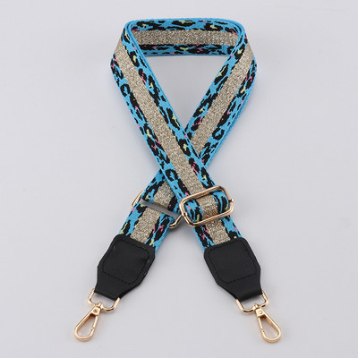 Leopardo krepšio dirželiai Moteriškos rankinės diržas pečių skersinio krepšio dirželio keitimas Reguliuojamas dirželis, krepšio dalis, aksesuaras, diržas krepšiams