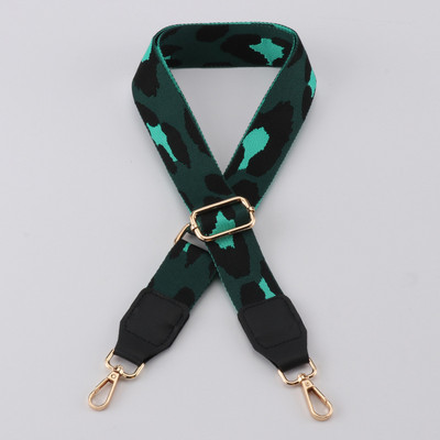 Leopardo krepšio dirželiai Moteriškos rankinės diržas pečių skersinio krepšio dirželio keitimas Reguliuojamas dirželis, krepšio dalis, aksesuaras, diržas krepšiams