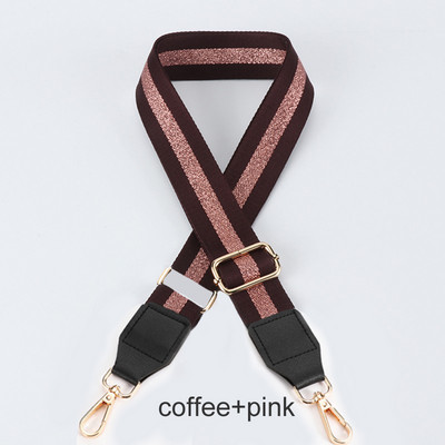 Leopardo krepšio dirželiai Moteriškos rankinės diržas pečių skersinio krepšio dirželio keitimas Reguliuojamas dirželis, krepšio dalis, aksesuaras, diržas krepšiams