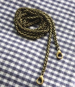 Zlatni/srebrni/gun crni/brončani 5mm metalni zamjenski lanac za torbicu na rame torba preko ramena remen za Cluth torbu, mala ručka torbice