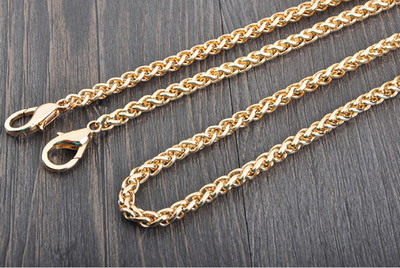 Zlatni/srebrni/gun crni/brončani 5mm metalni zamjenski lanac za torbicu na rame torba preko ramena remen za Cluth torbu, mala ručka torbice