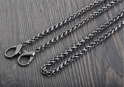 Zlatni/srebrni/gun crni/brončani 5mm metalni zamjenski lanac za torbicu na rame torba preko ramena remen za Cluth torbu, mala ručka torbice