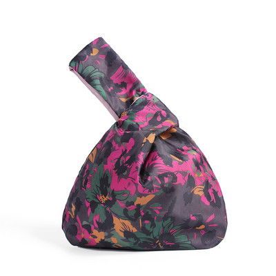 Pamučna ručna torba u japanskom stilu, torbica s rukavima, torbica s čvorovima, prijenosna torbica, platnena torbica, ženska torba za hodanje, ručna torbica, torbica za telefonski ključ