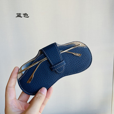 Prijenosna torba za naočale Ins Style Kreativna kožna futrola za naočale Torba za pohranu sunčanih naočala Zaštitna navlaka za kratkovidne naočale