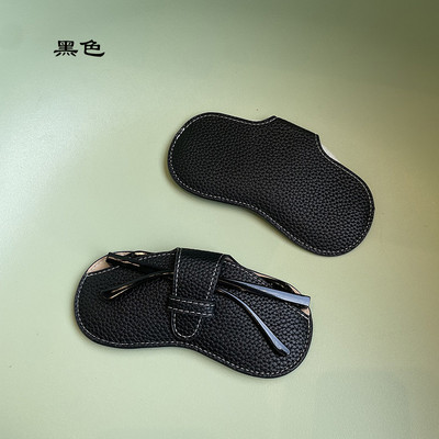 Prijenosna torba za naočale Ins Style Kreativna kožna futrola za naočale Torba za pohranu sunčanih naočala Zaštitna navlaka za kratkovidne naočale