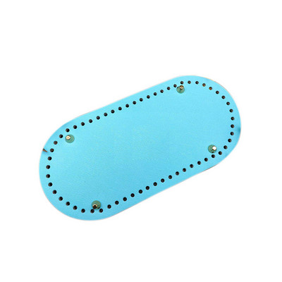 Livrare rapidă Partea inferioară lucrată manual din piele PU Poșetă pentru femei, dreptunghiulară rezistentă la uzură, accesorii, piese pentru geantă de mână, tricotat, fundul sacului