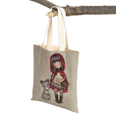 Geantă de umăr pentru cumpărături, geantă de umăr, reutilizabilă, pânză, pentru copii, geantă de călătorie pentru doamnă.