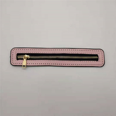 1 DB barkács cipzár szőtt táskához Hardver PU bőr cipzár Varrástartozékok 55 cm Fém cipzár ruhákhoz cipő kellékek