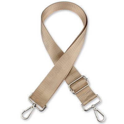 Nylon válltáska pánt széles tartalék táska pánt tiszta színű női nylon futártáska tartozékok táska pántok