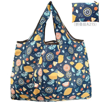 Velika modna džepna torba za višekratnu kupnju Sklopiva ručna torba Ekološka torba Ženska torba Torba na rame Torba Torba Torba organizator