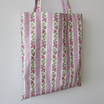 Torbe od pamučnog lana za kupnju Ekološki prihvatljiva platnena torba za nošenje na rame za višekratnu upotrebu Torbe od japanskog platna s printom velikog kapaciteta