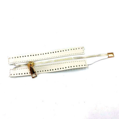 Kovový zips na džínsy, šitie kabeliek, remeselné šitie, zákazkový DIY zips na tkané tašky, hardvér z PU kože, zips, šijacie príslušenstvo