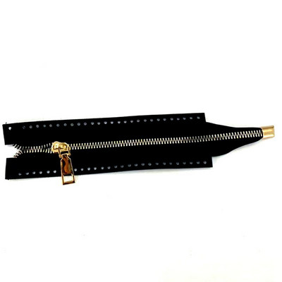 Kovový zips na džínsy, šitie kabeliek, remeselné šitie, zákazkový DIY zips na tkané tašky, hardvér z PU kože, zips, šijacie príslušenstvo
