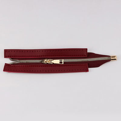 Kovový zips na džínsy, šitie kabeliek, remeselné šitie, zákazkový DIY zips na tkané tašky, hardvér z PU kože, zips, šijacie príslušenstvo