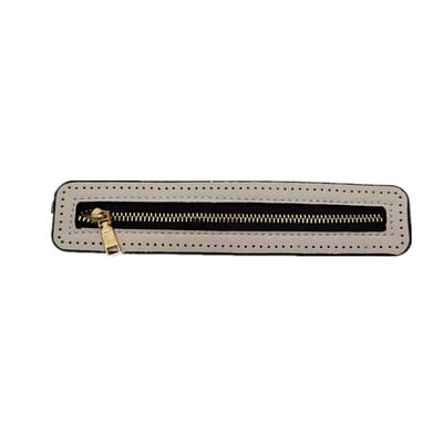 Kovový zips na džínsy, šitie kabeliek, remeselné šitie, zákazkový DIY zips na tkané tašky, hardvér z PU kože, zips, šijacie príslušenstvo
