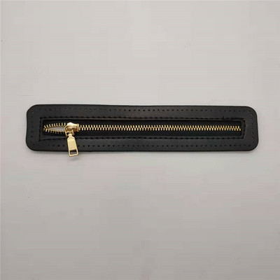 Kovový zips na džínsy, šitie kabeliek, remeselné šitie, zákazkový DIY zips na tkané tašky, hardvér z PU kože, zips, šijacie príslušenstvo