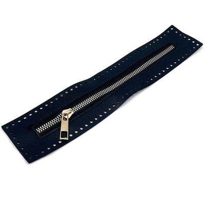 Kovový zips na džínsy, šitie kabeliek, remeselné šitie, zákazkový DIY zips na tkané tašky, hardvér z PU kože, zips, šijacie príslušenstvo