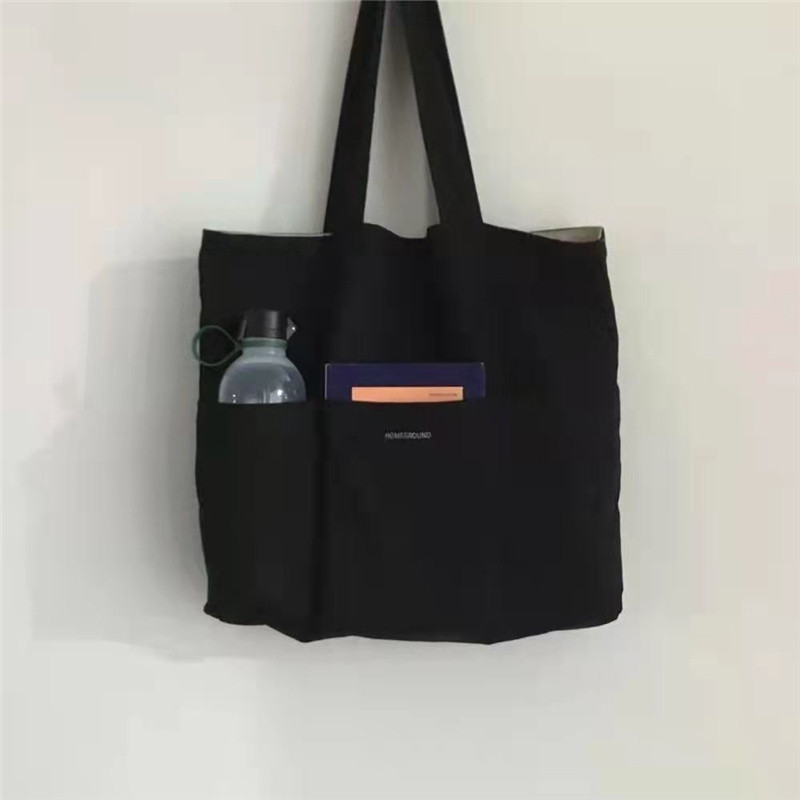 Sieviešu soma, estētiska vienkrāsaina studentu ikdienas rokassomiņa plecu soma, liela ietilpība Oksfordas atkārtoti lietojama iepirkšanās pludmales soma 2022. g.