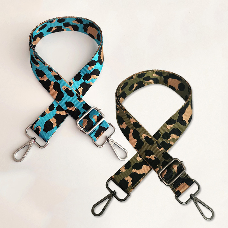 Jaunas Leopard Somas Siksnas Sieviešu Plecu Kurjera Somas Jostas Dāvanu Regulējamas Platas siksnas Somas daļas Aksesuāri Sieviešu Crossbody