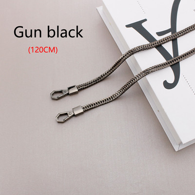 TINBERON Snake Bone lánc arany/ezüst/fegyver fekete táskapánt csere fém vállpántok Crossbody táska lánc táska kiegészítők