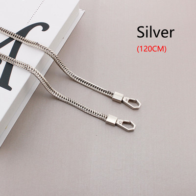 TINBERON Snake Bone lánc arany/ezüst/fegyver fekete táskapánt csere fém vállpántok Crossbody táska lánc táska kiegészítők