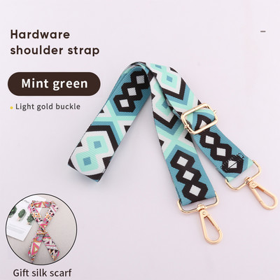 Platus dirželis krepšiams Moteriški aksesuarai Nailono dirželis reguliuojamas diržas pečių dirželis Cross Body Messenger nailono krepšio dirželis