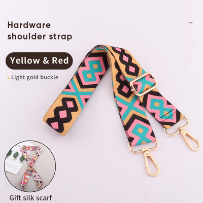 Platus dirželis krepšiams Moteriški aksesuarai Nailono dirželis reguliuojamas diržas pečių dirželis Cross Body Messenger nailono krepšio dirželis