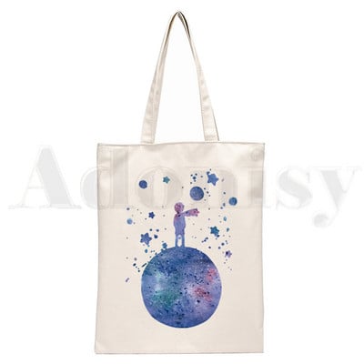 Μικρός Πρίγκιπας Τέχνη Όμορφες ρετρό πολύ χαριτωμένες τσάντες τσάντες ώμου Casual Shopping girls τσάντα Κομψή τσάντα από καμβά