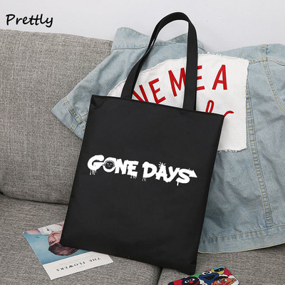 Taška 3Racha Tote Bag Stray Kids v kórejskom štýle K-pop Merch Plátenné kabelky Školské nákupné tašky Bang Chan Changbin Han Jisung cez rameno