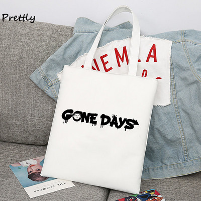 Taška 3Racha Tote Bag Stray Kids v kórejskom štýle K-pop Merch Plátenné kabelky Školské nákupné tašky Bang Chan Changbin Han Jisung cez rameno